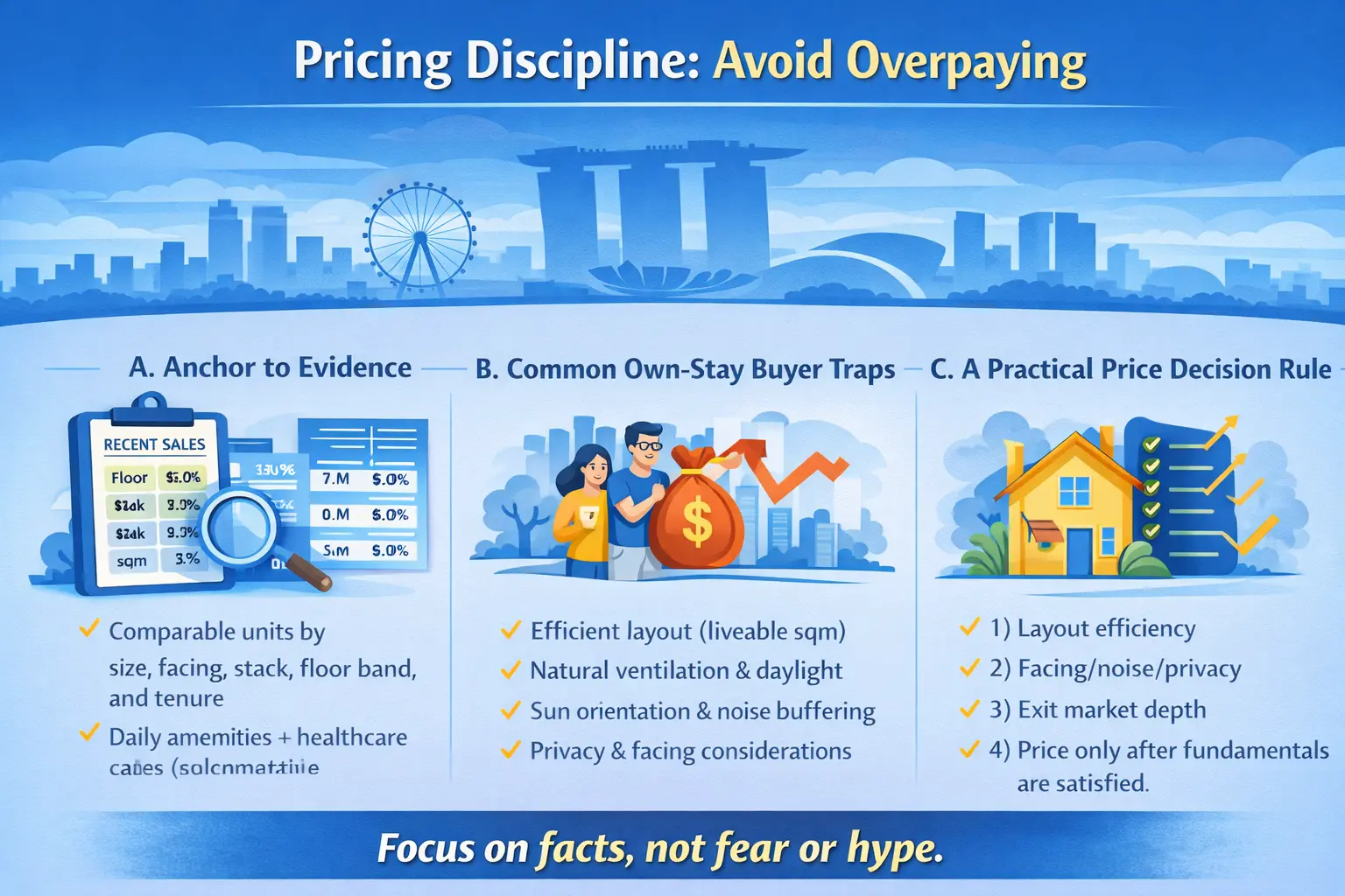 Singapore private property pricing analysis for buyers