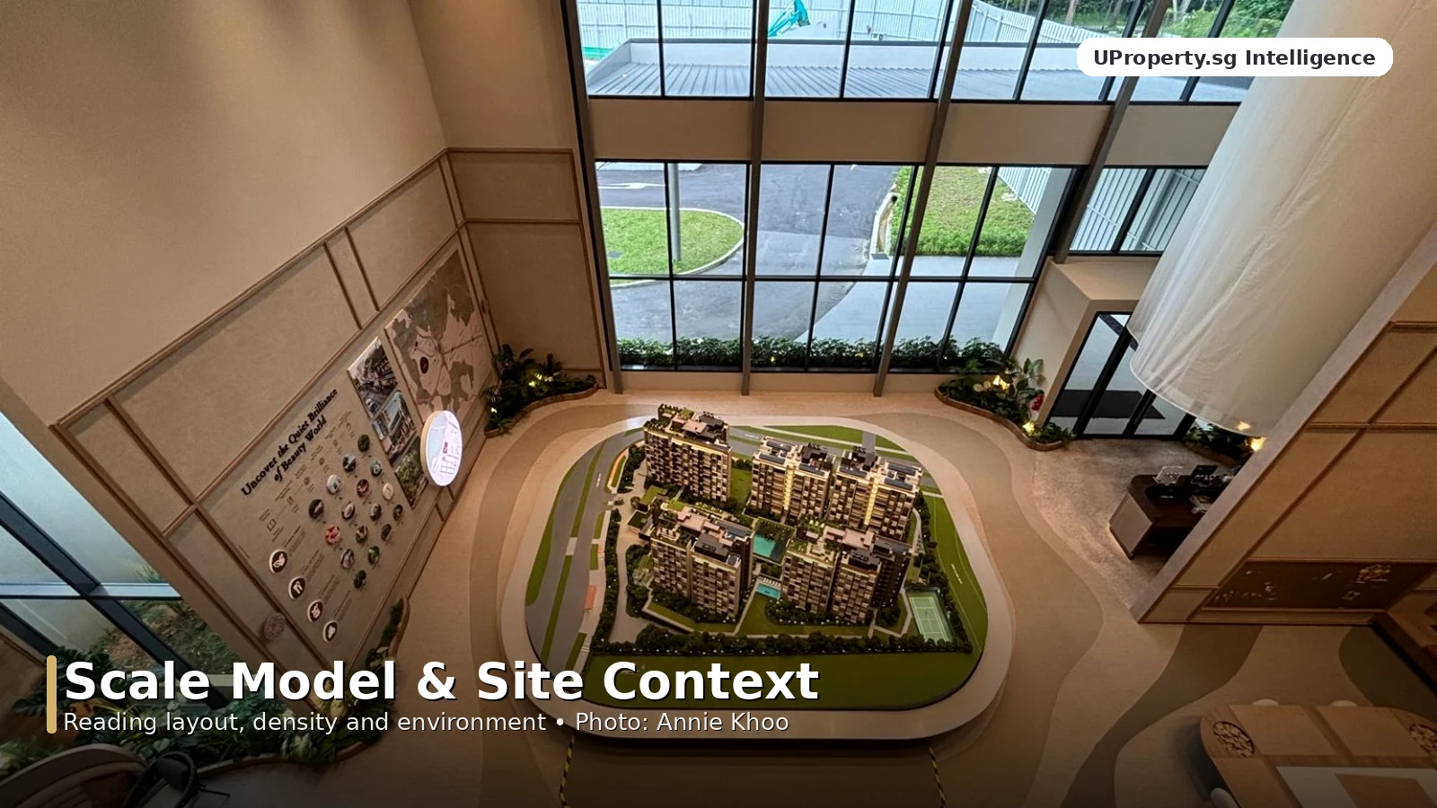 The Sen scale model site planning layout and orientation UProperty.sg