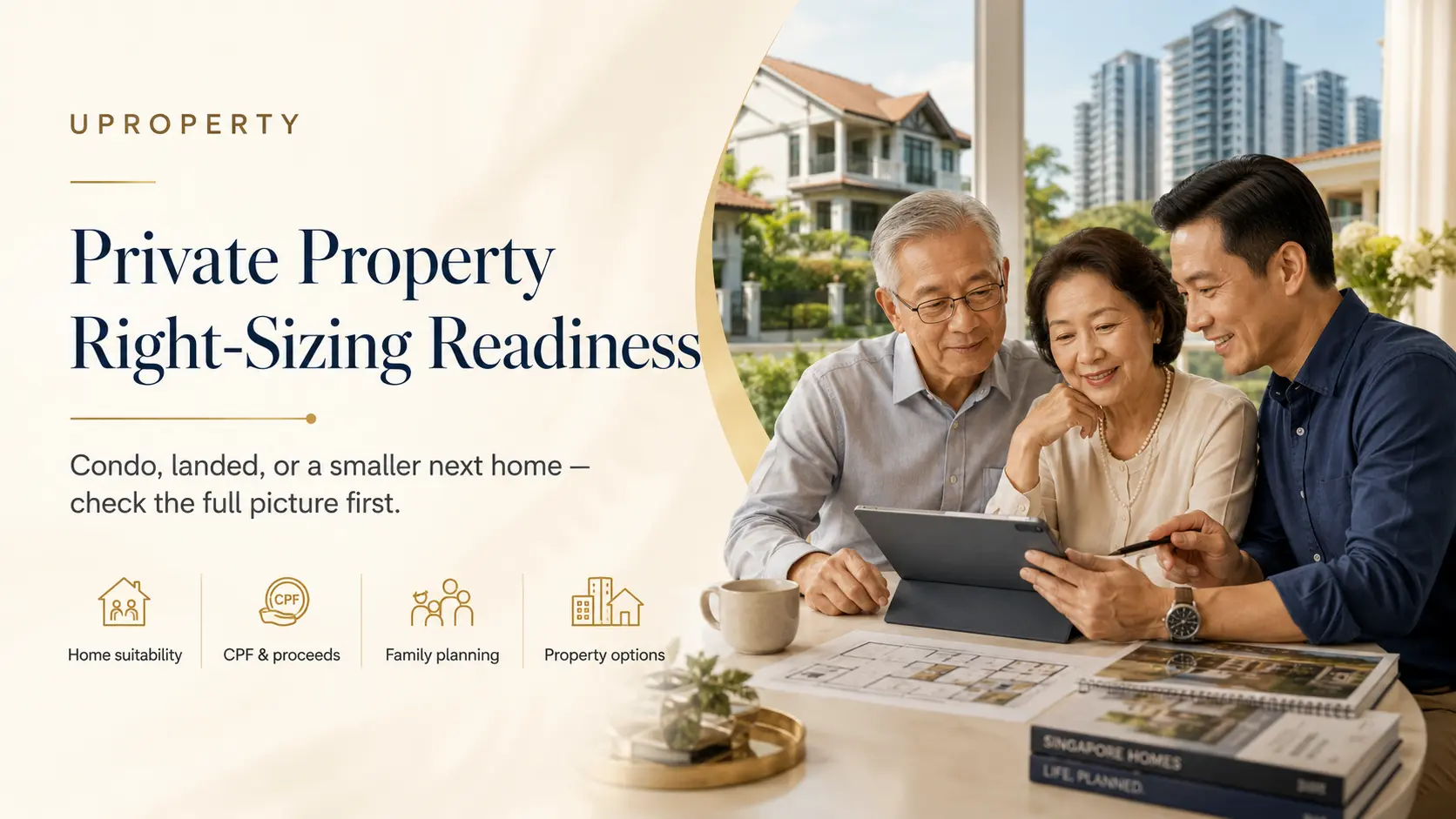 Private Property Right-Sizing Readiness in Singapore for condo and landed homeowners